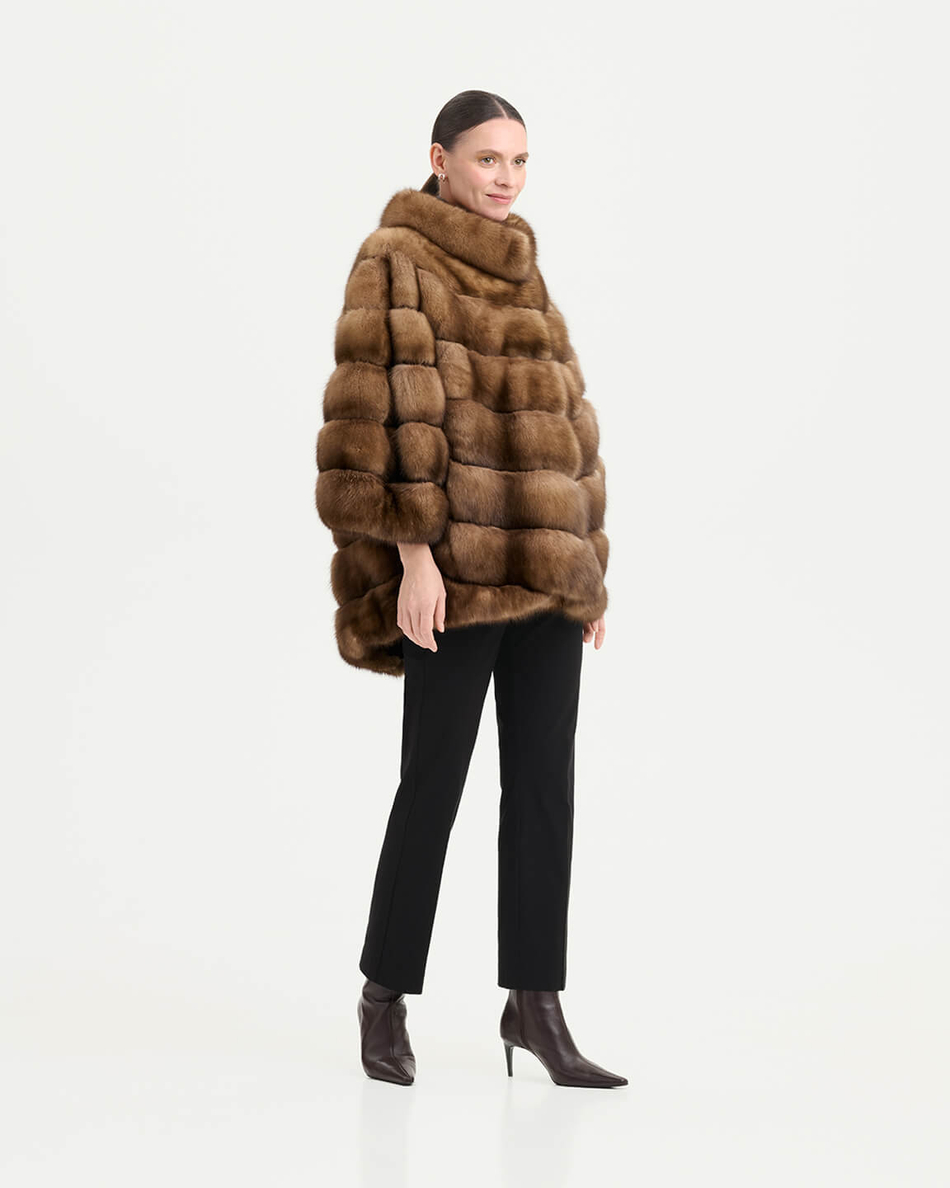 Шуба из меха соболя