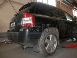Фаркоп оцинкованный Galia J012A для Jeep Compass MK 2006-2011, Jeep Liberty 2006-2011(паспорт и сертификат в комплекте)(без электрики)