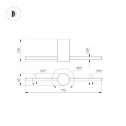 Бра Arlight SP-PICASO 047344