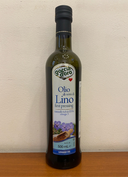 Льняное масло Goccia D'oro 500 мл Италия