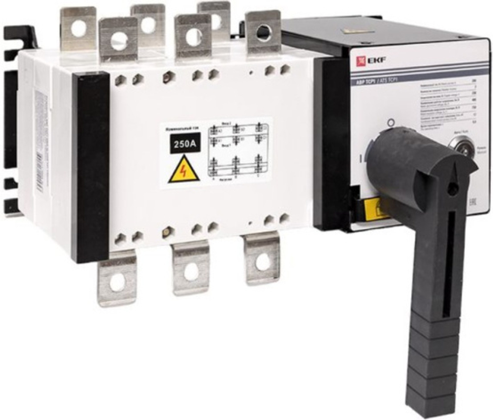 Автоматический ввод резерва EKF ats-tsr1-250A-3p-pro