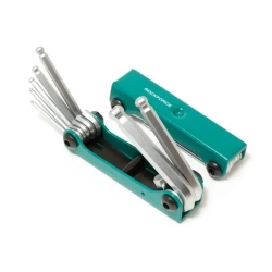 Набор ключей TORX складной, 8пр.(T9, T10, T15, T20, T25, T27, T30, T40 с отверстием) RockForce##Rock FORCE RF-5083TF