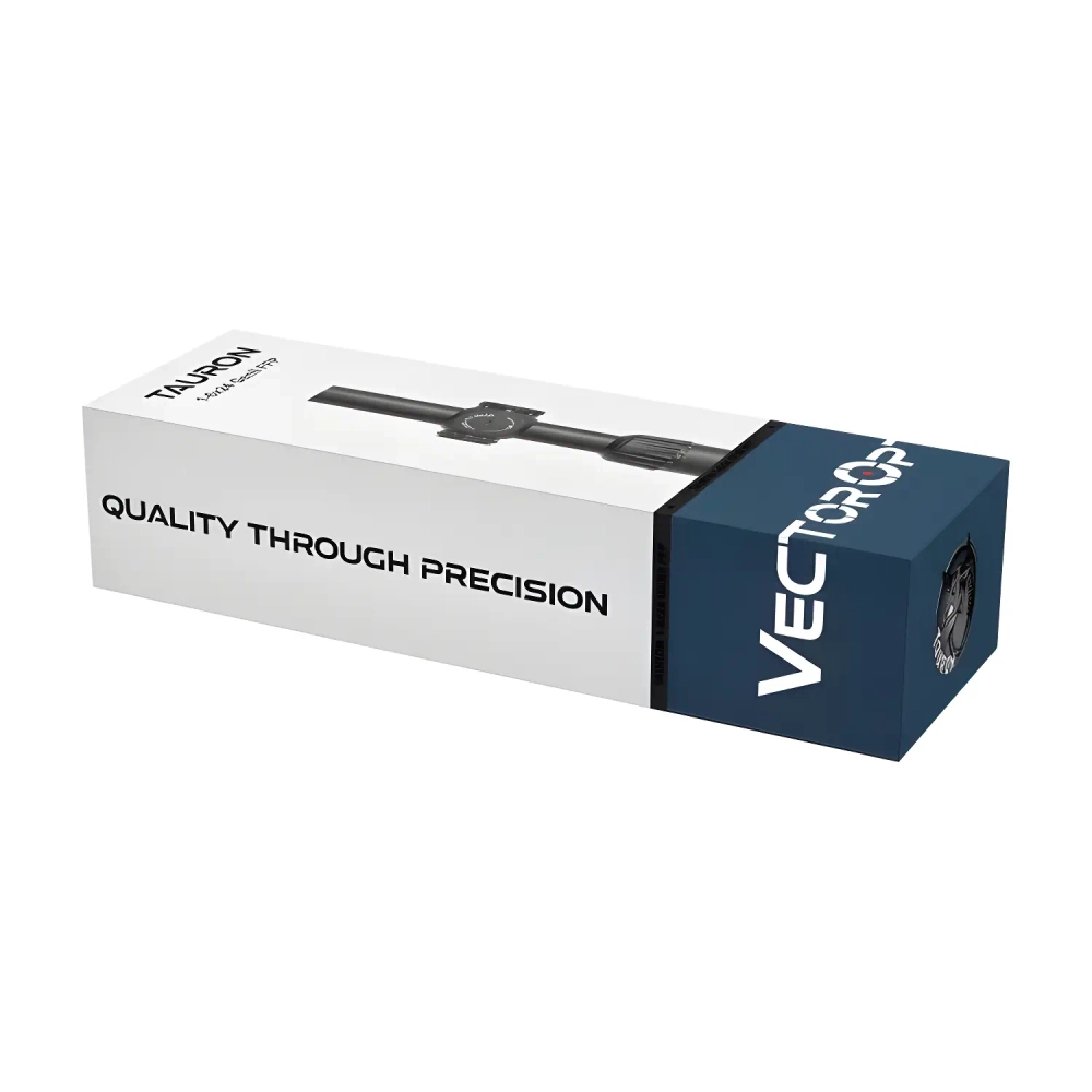 Оптический прицел Vector Optics Tauron 1-6x24 GENII FFP (SCFF-63) - упаковка с логотипом бренда