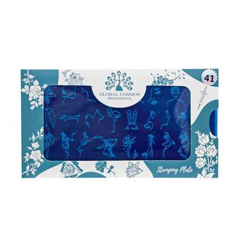 Диск для стемпинга Global Fashion #-41