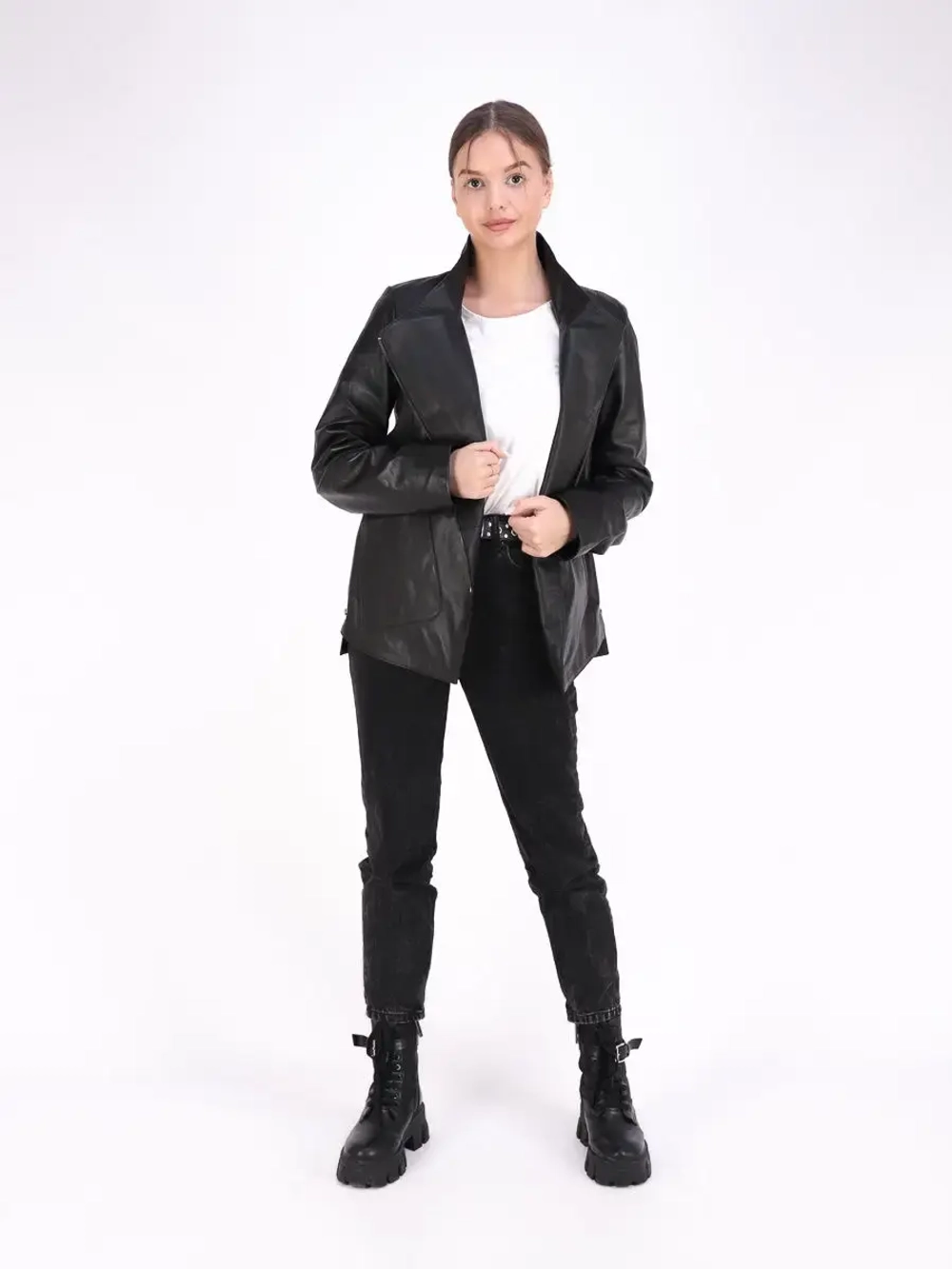 Куртка женская из натуральной кожи