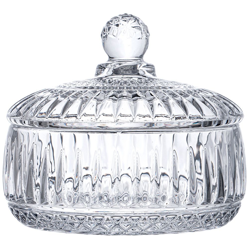 ЕМКОСТЬ ДЛЯ ХРАНЕНИЯ LEFARD С КРЫШКОЙ "LINES" 12*10СМ , 320 мл