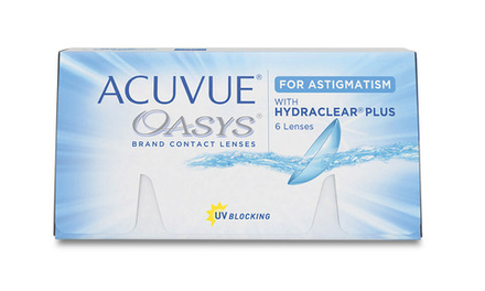 Acuvue Oasys With Hydraclear Plus for ASTIGMATISM