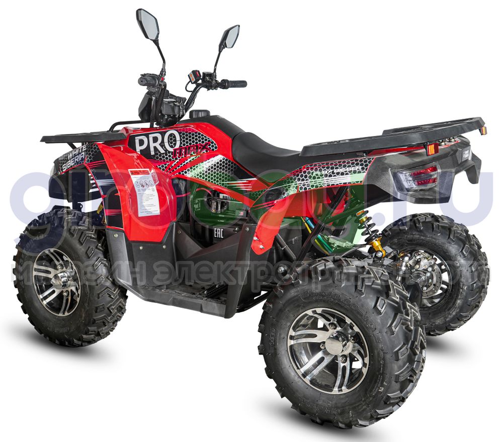 Электроквадроцикл WHITE SIBERIA SNEG PRO MAX 6000W фото 4 фото №6