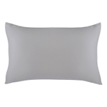 Комплект постельного белья из премиального сатина серого цвета из коллекции essential, 150х200 см