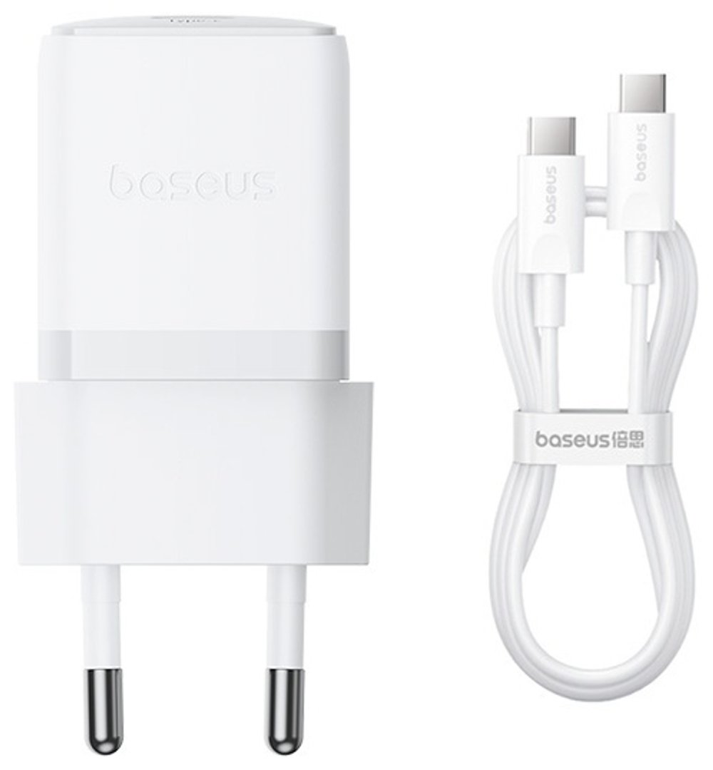 Зарядное устройство Baseus Palm USB Type-C белый
