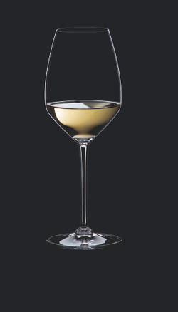 Набор бокалов для белого вина 2 шт 460 мл Riedel Heart to Heart Riesling Австрия черный фон