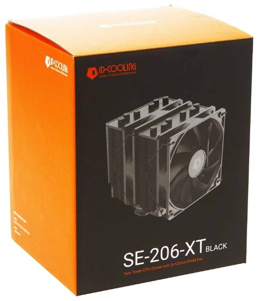 Кулер ID-COOLING SE-206-XT ID-CPU-SE-206-XT BLACK/S1700