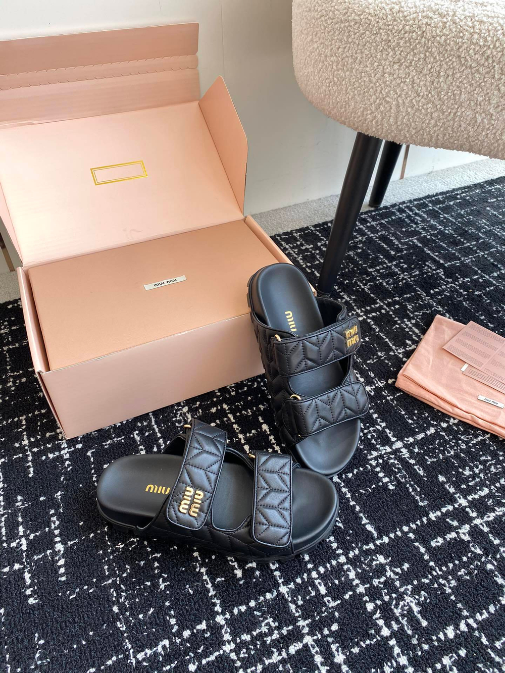 Miu Miu Slide (2 colors)