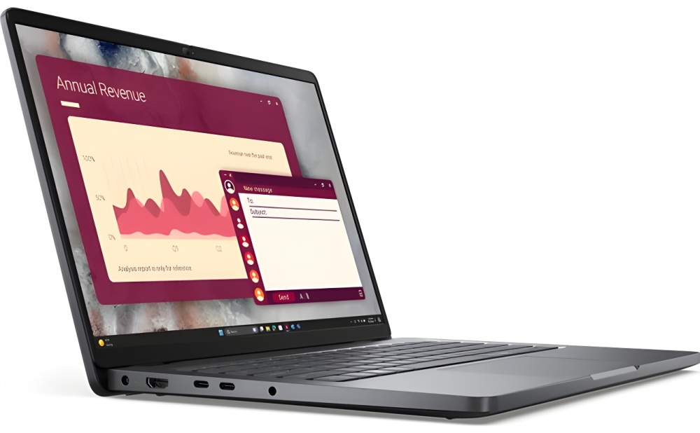 Ноутбук DELL Pro 14 PC14250 14&#34; / 16 Гб / M.2 512 Гб / Win 11 Pro / 210-BPBR_BTO010_PC14250_EMEA