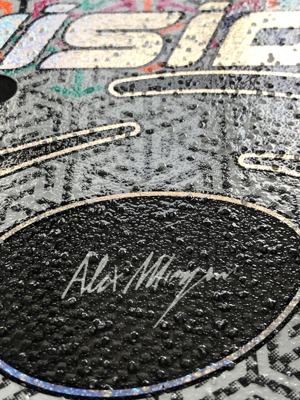 Ракетка Super carbon Pro 2.4 Vision с нанесением «Rotor»