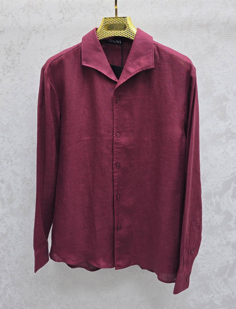 Льняная рубашка Zegna