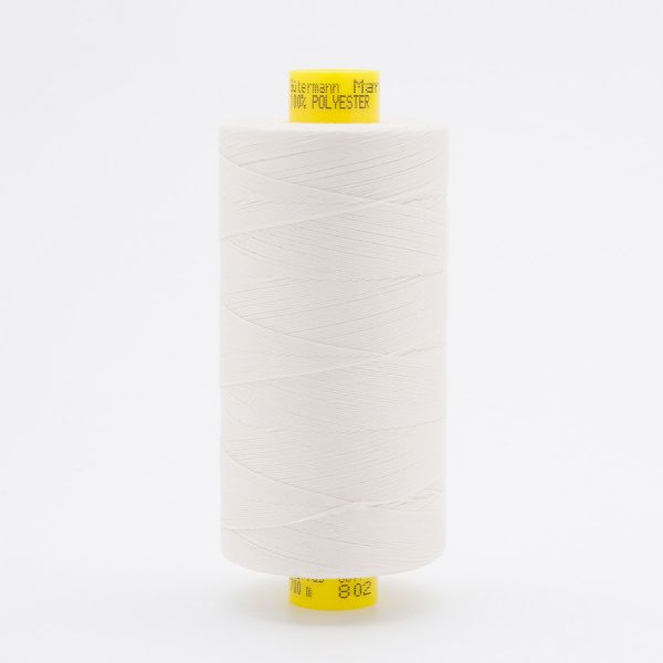Нитка Gutermann Mara 70 (700 метров), 1 кат., для плотных тканей | _802 молочно-бежевый