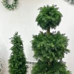 Искусственная Туя 3 шара на ножке (Литая хвоя) 210 см