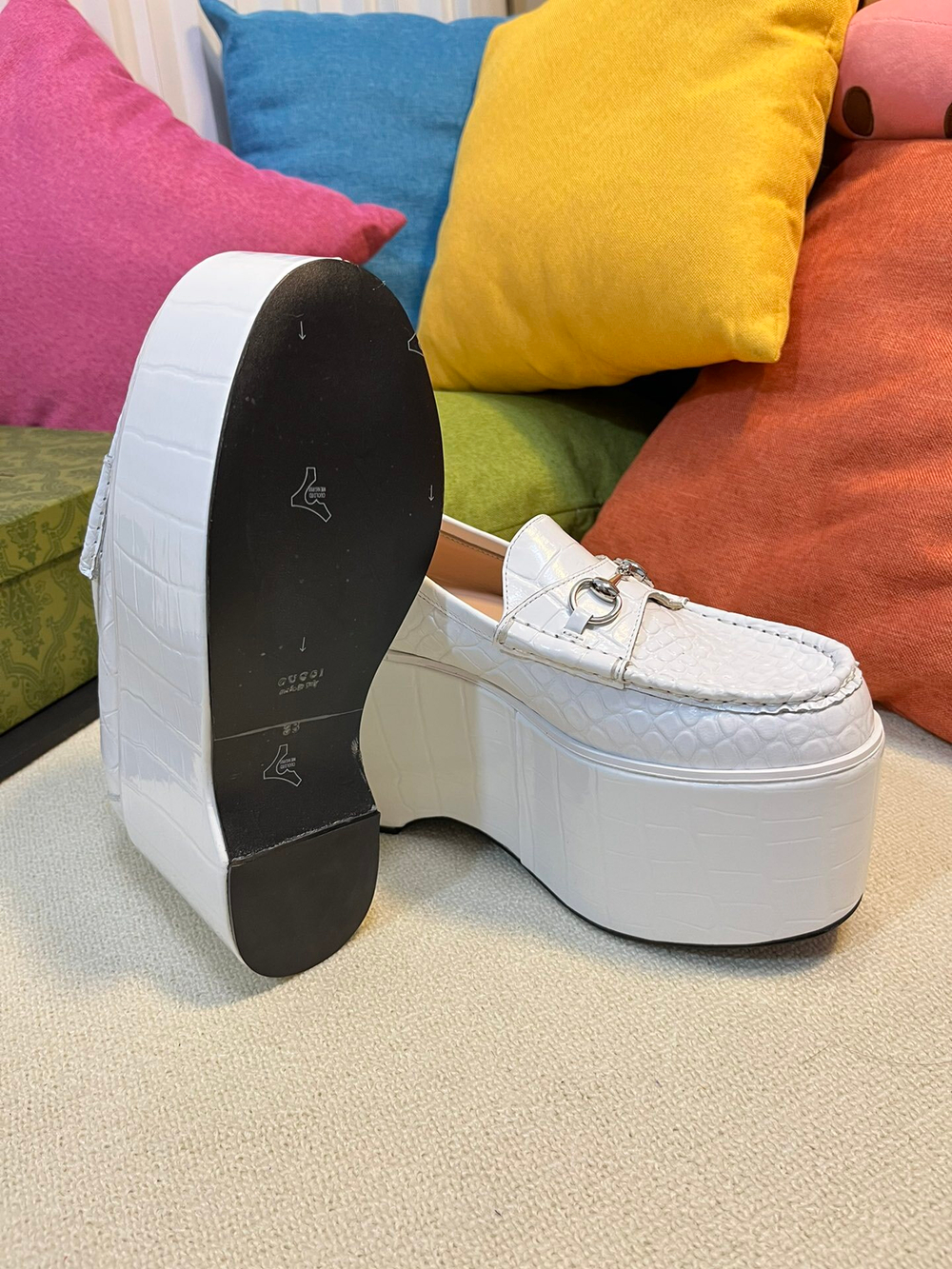 Gucci Horsebit Platform Loafer