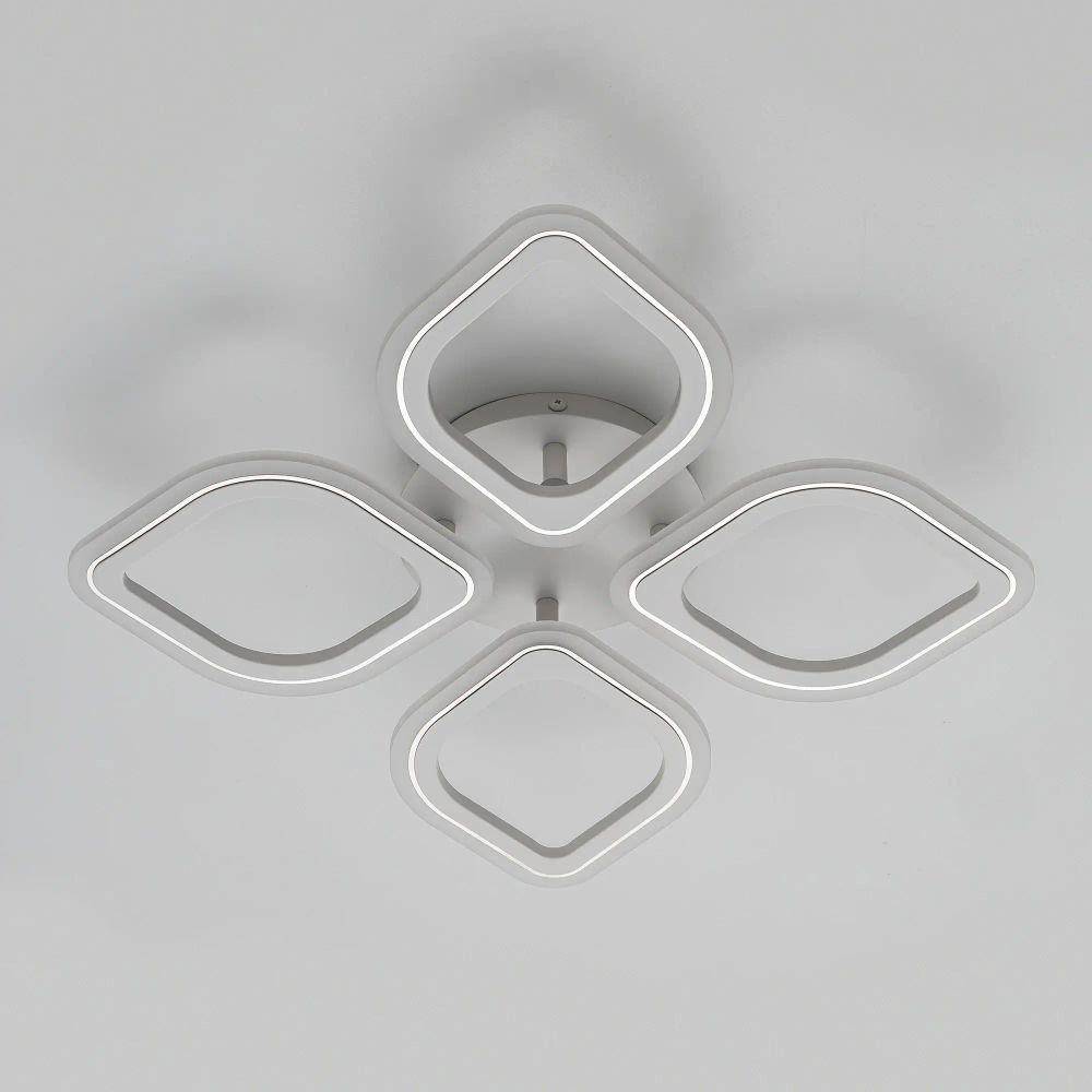 Citilux Ромби CL236040R LED Люстра с пультом Белая