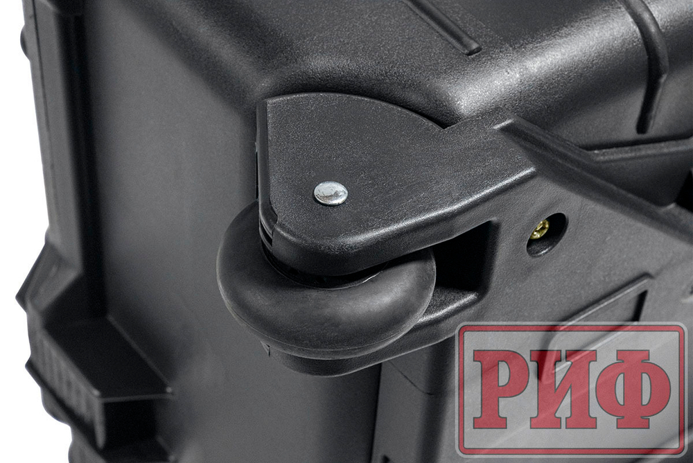 Кейс защитный ударопрочный РИФ 616х493х220 мм на колесах с телескопической ручкой IP55