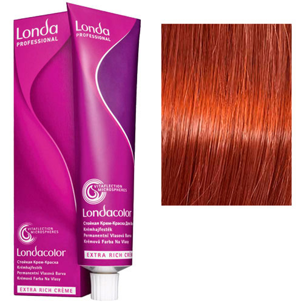 Londa Professional Стойкая крем-краска дл волос, 7/43 блонд медно-золотистый, 60 мл