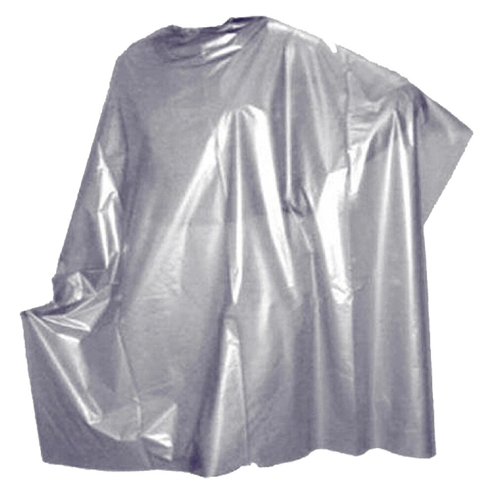 Пеньюары для парикмахерских работ из полиэтилена, Стандарт, (серебристые). Размер: 160*100 см. Количество: 50 шт./уп.