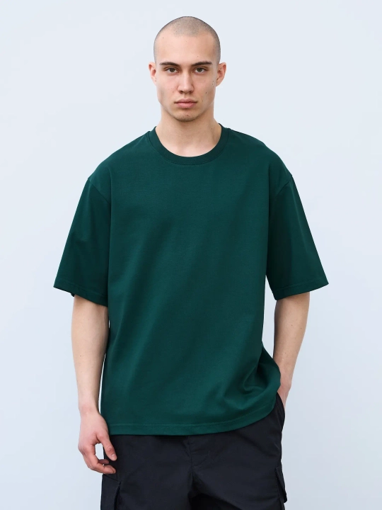 Футболка хард (темно-зеленый) 300 г