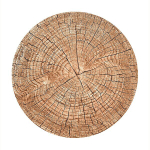 Сервировочная салфетка круглая 36 см Палисандр