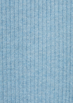 Джемпер в рубчик с вырезом-лодочкой