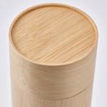 Банка для кофе и чая с ложкой IKEA RODMULLE (РЁДМУЛЛЕ), Бамбук, 22 см