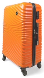 Большой чемодан Bon-Voyage Model Wave ABS, Оранжевый, L