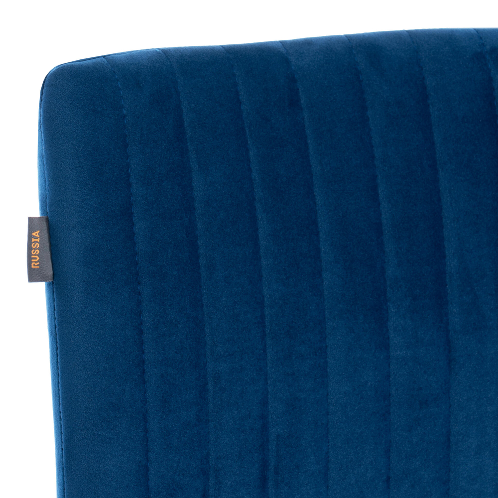 Стул обеденный Monte Carlo TREND, велюр, Blue (синий), 49х51х93 см