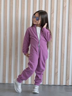 Комбинезон флисовый (Брусника)