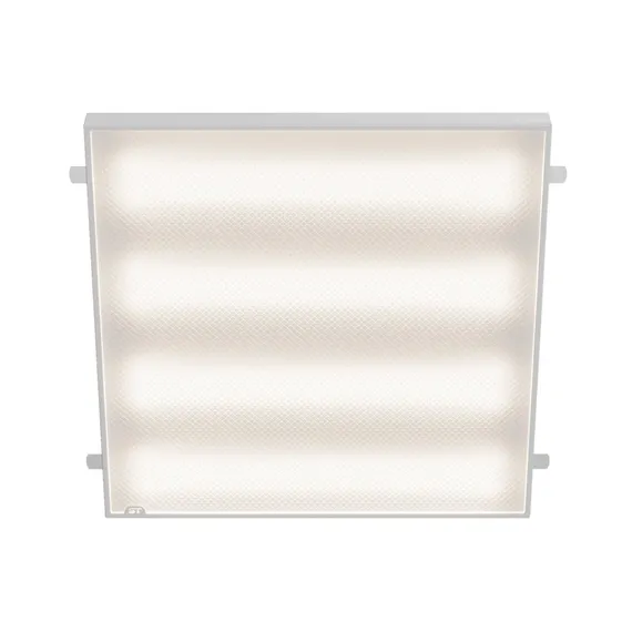 STP-G-1001-P-36-4K-40 Св-к ДВО ST Luce STANDART IP40 590*590*40мм 36Вт 4200лм 4000К призма(Грильято) Коммерческое освещение
