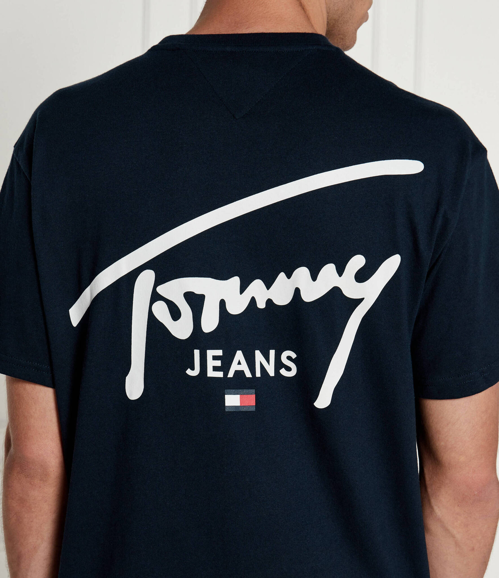 Футболка Tommy Jeans - темно-синий(DM0DM18536)
