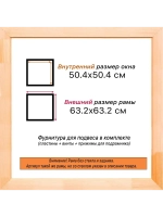 Рама для картин и фотографий 50x50