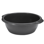 Таз овальный 17,5л (темно-серый)