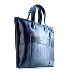 Сумка Piquadro Blue Square синяя кожа (CA4021B2/BLU2) 2