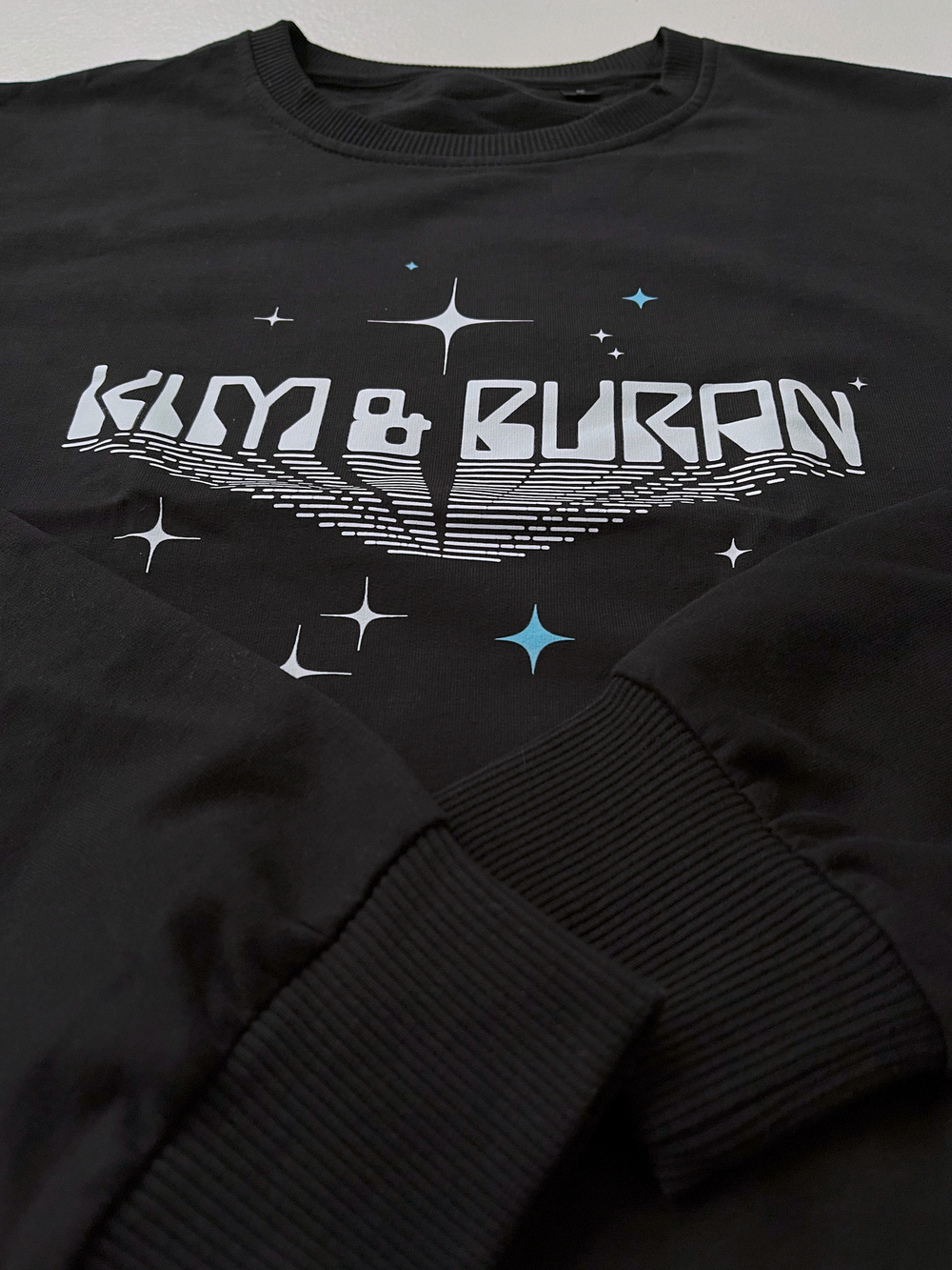 Свитшот: "KIM & BURAN — Logo", черный