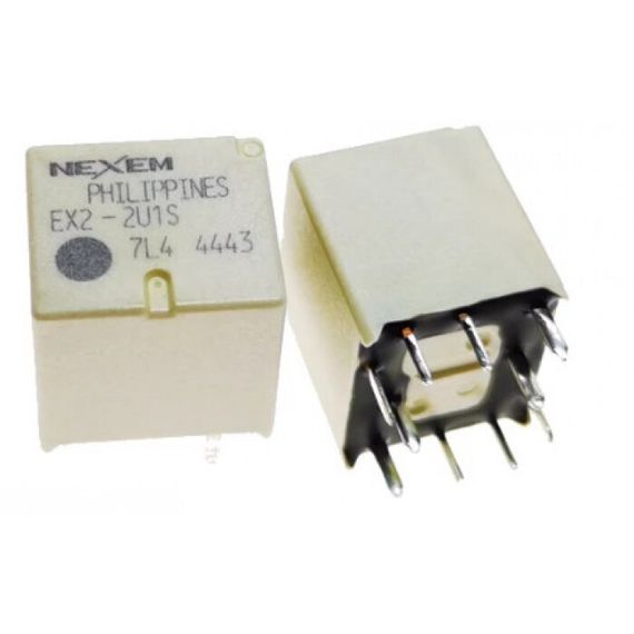 Реле электромагнитное EX2-2U1S 12VDC