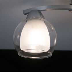 Citilux Кристи CL152137 Люстра потолочная Алюминий Хром