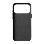 Кожаный чехол MagSafe с картхолдером Mujjo Full Leather Wallet Case для iPhone 17 Pro Max Чехол из натуральной телячьей велюровой цельнозерновой кожи с мелкозернистой фактурой и сенсорной накладкой для Контроллера камеры. Есть встроенный картхолдер — вмещ