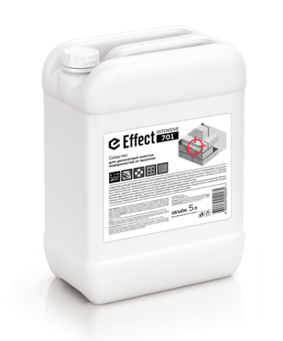 Средство для деликатной очистки поверхностей от высолов Effect Intensive 701 5 л.