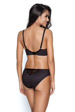 Бюстгальтер Amara на каркасах (Размер: 70B) (Цвет: черный с бежевым)