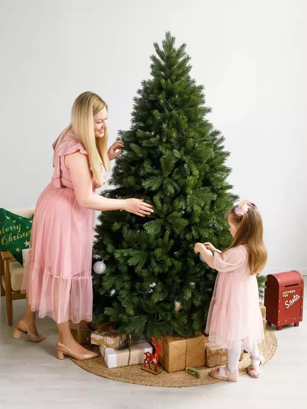 Ель искусственная «Шервуд» (Литая хвоя) 180 см / 1,8 м