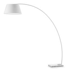 Торшер Chop 210 см белый