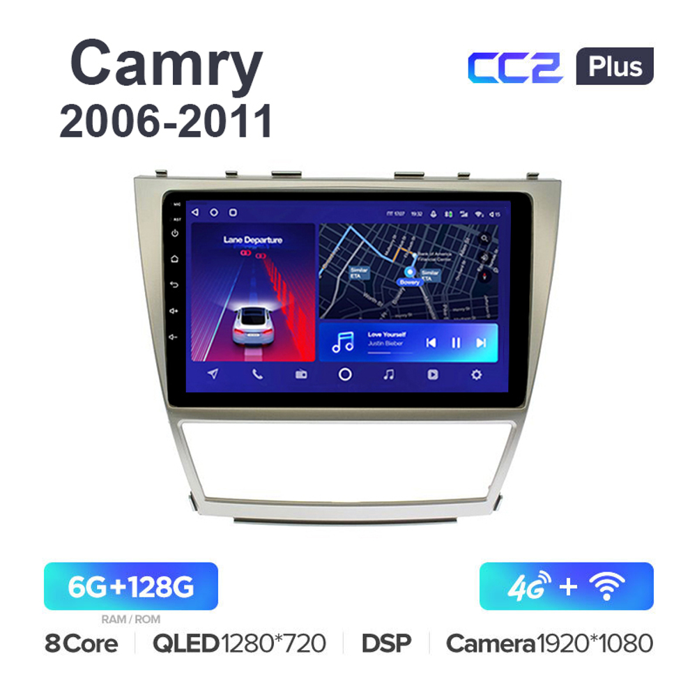 Teyes CC2 Plus 10,2"для Toyota Camry 2006-2011