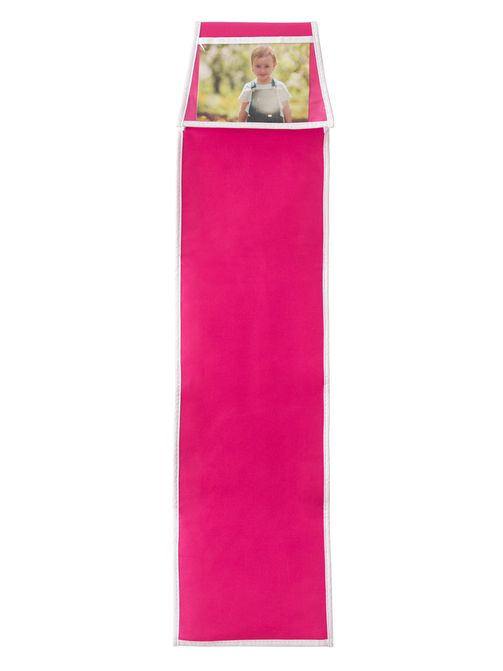 Кармашки в садик 85х20 Сердечки (розовый)