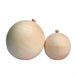 Шар 90мм елочный, деревянная заготовка